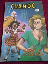 Cómic Chanoc de la década de 1970 El exorcista parodia película de terror divertido exorcismo demonios raro