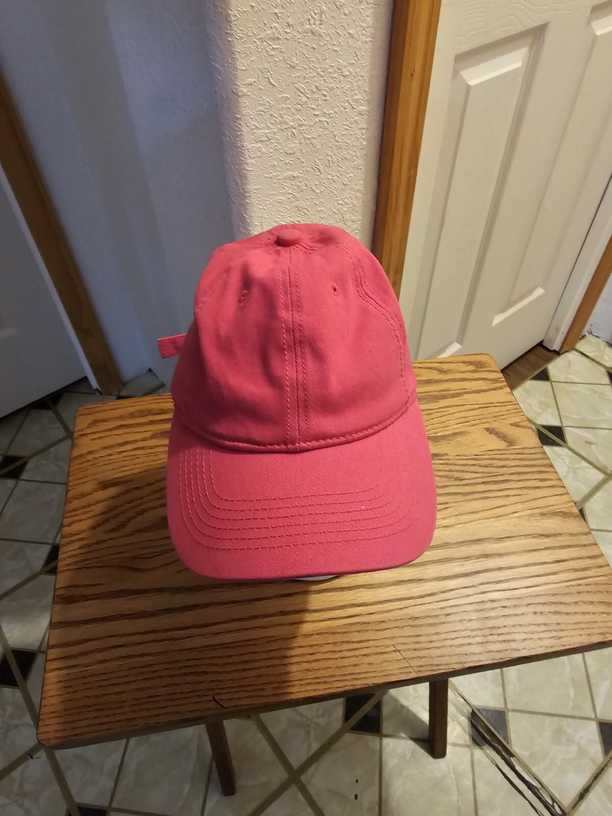 Hot Pink Adjustable Baseball Cap - image 1