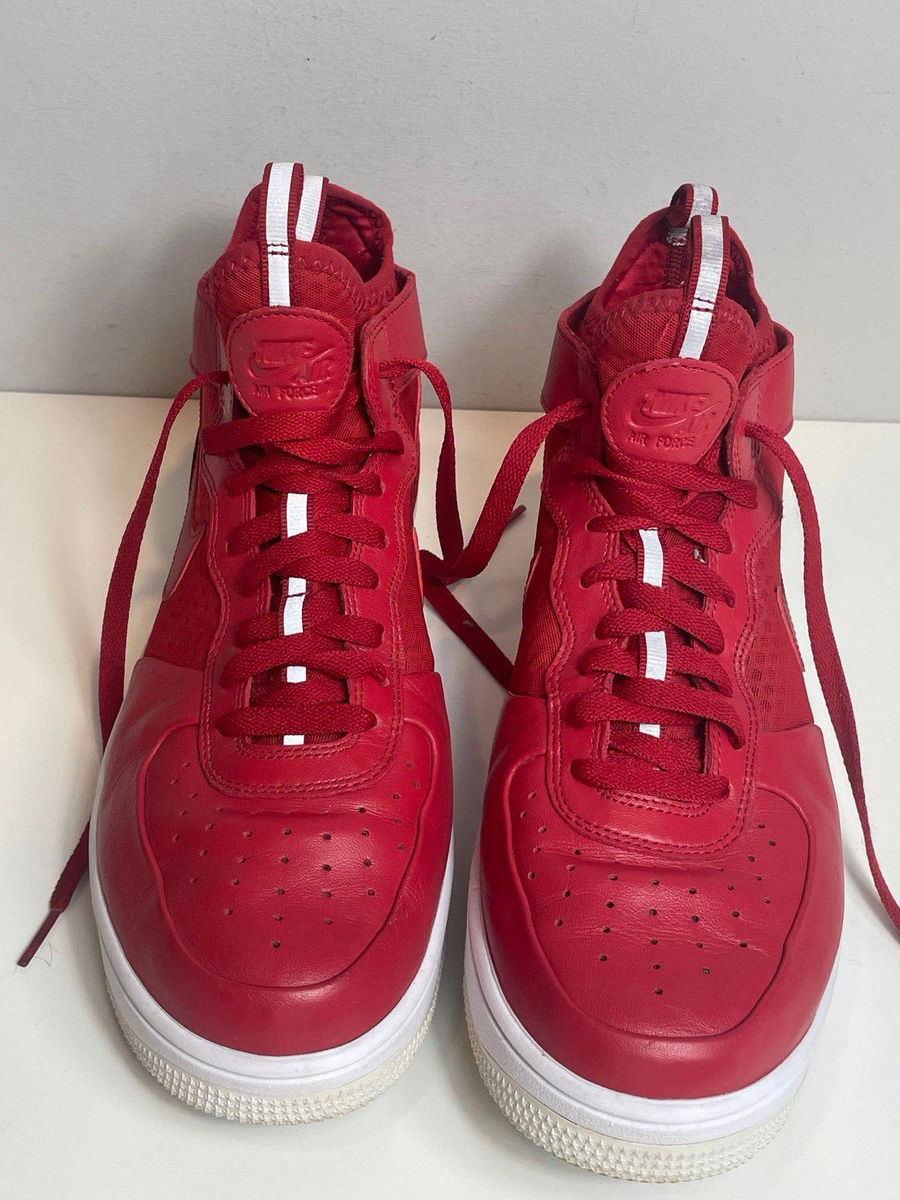 nike sf air force 1 mid red