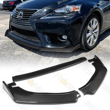 Fit 2014-2016 Lexus Is250 Is350 Base Carbon Style Jdm Front Bumper Body Kit Lip