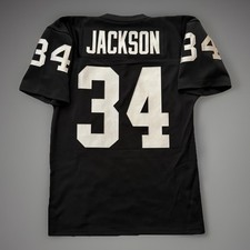 100% Authentic Bo Jackson Mitchell & Ness 1990 Oakland Raiders Jersey 40 M