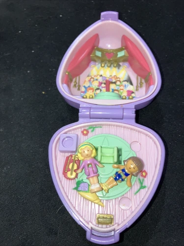 Polly Pocket Mini Comapct Playset Perfect Piano Recital Case Vintage 1991