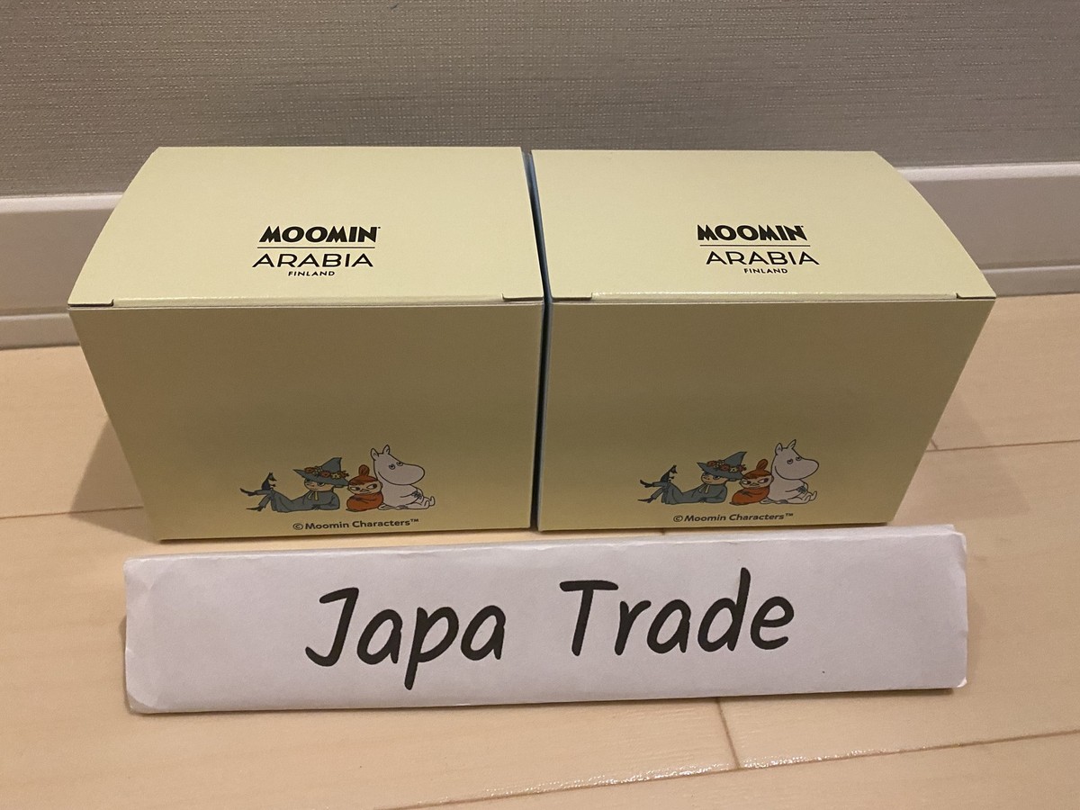 Set of 2】Moomin Arabia Mug 2026 SIMPLE JOY Moominvalley Park