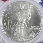 2021 American Silver Eagle ANACS MS70 First Strike Coin, Type II — photo 3