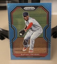 2021 Panini Prizm - Rafael Devers #67 Carolina Blue Prizm