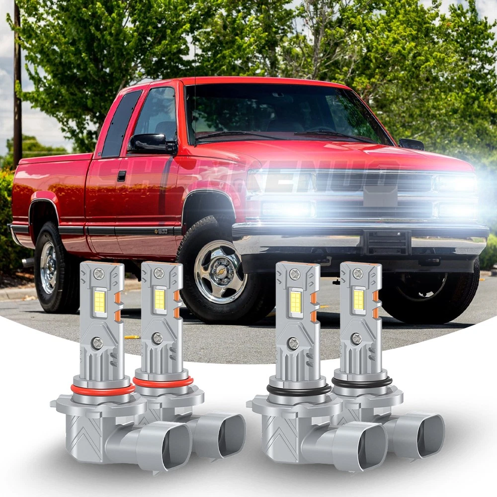 6000K LED Headlights Lights Bulbs For 1994-1998 Chevy C/K 1500 Tahoe Silverado