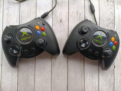 2 x Original Xbox 1 Classic Controller  Duke   Retro, Vintage, Gaming, Zust. gut