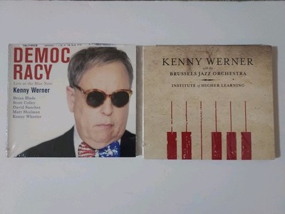 LOT OF 2 CDs  KENNY WERNER * DEMOCRACY & BRUSSELS  JAZZ ORCHESTRA * NEW SEALED 