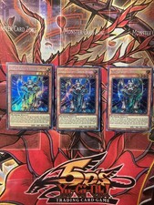 Yugioh Playset x3  Noble Knight's Shield-Bearer BROL-EN017 Secret Rare 1st Ed NM