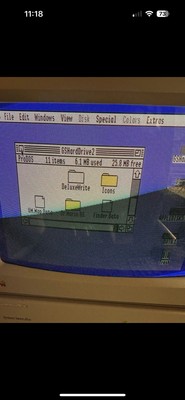 Vintage Apple AppleColor RGB Color Monitor A2M6014 in box (new