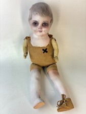 OOAK Creepy Horror Art Doll Gothic Halloween Prop 18"