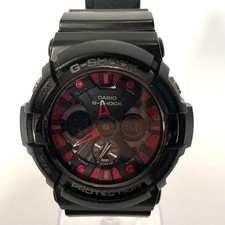 Working Casio Watch G-SHOCK GA-200SH Black