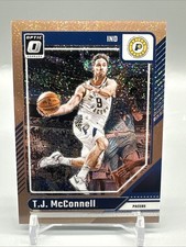 2024-25 Donruss Optic #67  T.J. MCCONNELL Bronze Shimmer /99 Indiana Pacers