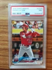 2018 TOPPS UPDATE SHOHEI OHTANI ROOKIE DEBUT #US285  PSA 9!