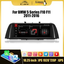 For BMW 5 Series F10/F11 2010-2012 CIC 10.25'' Carplay/Android Auto Screen WiFi