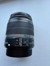 Canon EF-S 18-55mm auto focus zoom lens