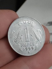 India 1999 1 Rupee, Excellent Condition  KM#92.2 T63