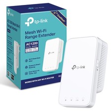 TPLink RE300 AC1200Mbps WiFi Extender Booster Dual Band, EasyMesh, WiFi Boost...