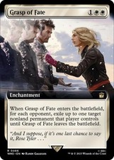 Grasp of Fate (Extended Art) - Light Play MTG Universes Beyond: Doctor Who