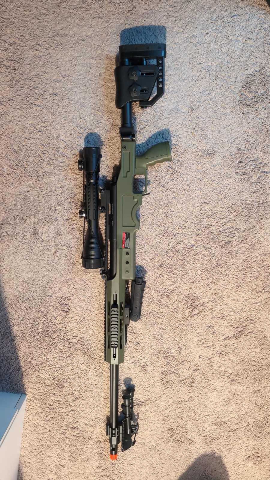 Well MB4411G Bolt Action Spring Sniper Rifle (OD)