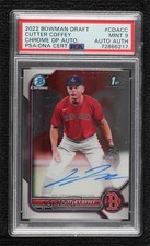 2022 Bowman Draft Chrome Pick Cutter Coffey #CDA-CC PSA 9 MINT Auto 1j7t