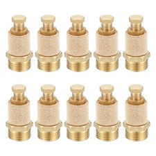 10Pcs Air Pneumatic Mufflers G3/8 Male Top Adjustable Air Flow Speed Controller