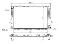 Hart 602 757 KüHler, MotorküHlung FüR Audi