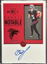 2022 Panini Encased - Drake London On Card Rookie Auto /99 SSP Falcons (RC, AU)