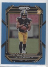 2022 Panini Prizm Rookies Light Blue Prizm Calvin Austin III #338 6k2