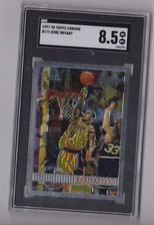 Kobe Bryant 1997-98 Topps Chrome Graded SGC 8.5 NM MT+ Card #171 LAKERS