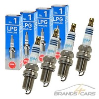 NGK 4X ZÜNdkerze ZÜNdkerzen FÜR Ford Galaxy WGR 2.3 16V BJ 97-06