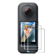 AMAZEAR Screen Protector for Insta360 X4 Air Accessories 3 Pack , Clear