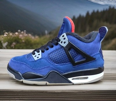 Nike Air Jordan 4 Retro GS Winterized Loyal Blue CQ9745-401 Sz 5y / Women s 6.5