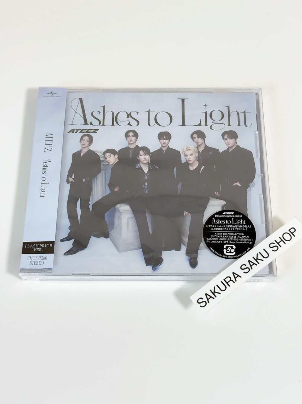 Import - Ateez Ashes To Light (First Flash Price Version) - Image 2