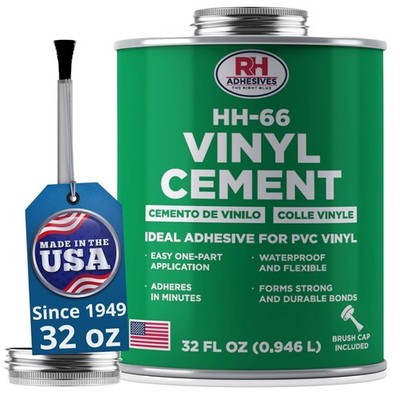 HH-66 Vinyl Cement - Flexible Glue for Tarps & Pool Liners/