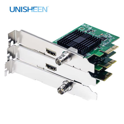 Vmix OBS Streaming Live Broadcast HD PCIe 1080P Linux SDI HDMI Video Capture Car