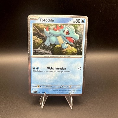 Totodile (Cosmos Holo) Holo Common Miscellaneous Cards & Products 041/217 NM