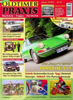 3) Oldtimer Praxis 01/2011 - Rover Mini Mayfair4 in e - Moto Morini 500 Sei mit