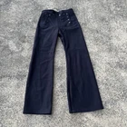 Vintage US Navy Pants Mens 31L Vietnam 60s Wool Bell Bottoms Sailor Military