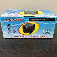 Norstar 200 Watt Step Up and Down Voltage Transformer Converter - 110-120 Volt