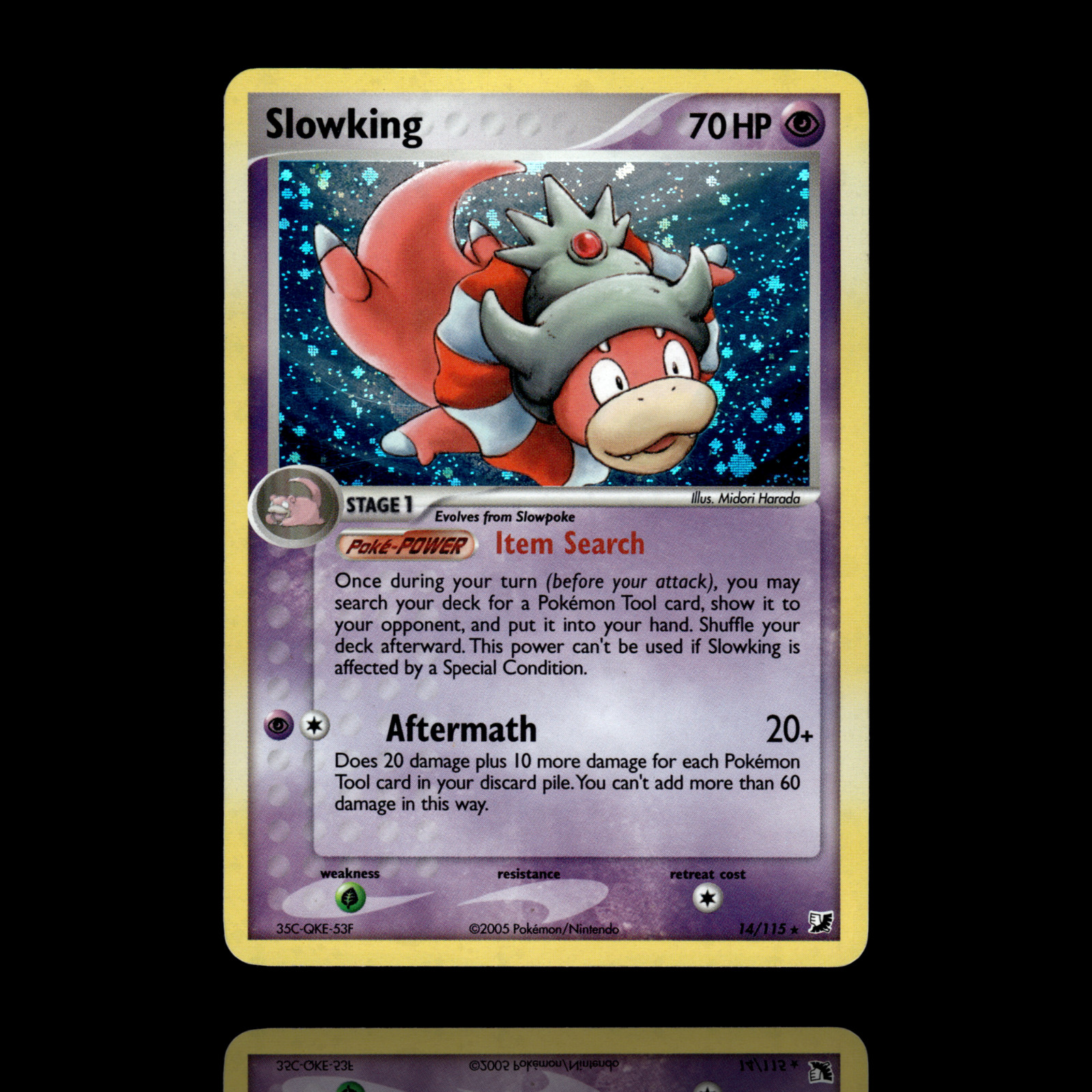 ▸ Slowking | ex Unseen Forces | Holo Rare | 14/115 | NM