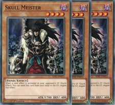 yugioh 3x Skull Meister SDPL-EN013 COMMON 1AUFLAGE ENGLISCH