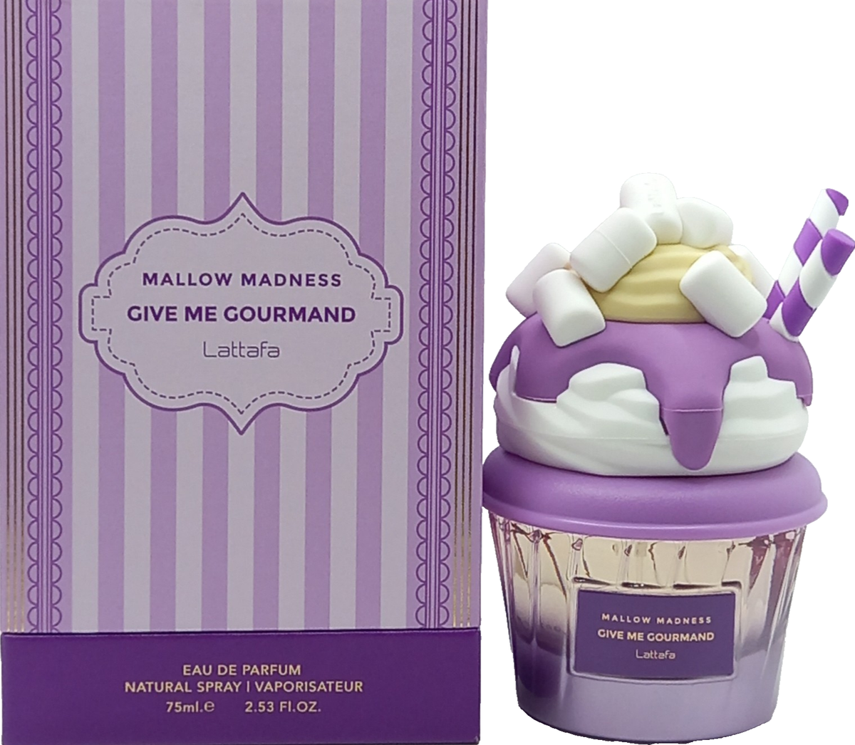 LATTAFA GIVE ME GOURMAND MALLOW MADNESS EAU DE PARFUM SPRAY WOMEN