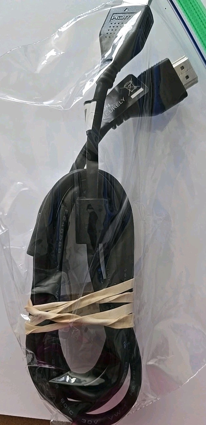 21-inch High-Speed HDMI Cable for 4K Ultra HD-image