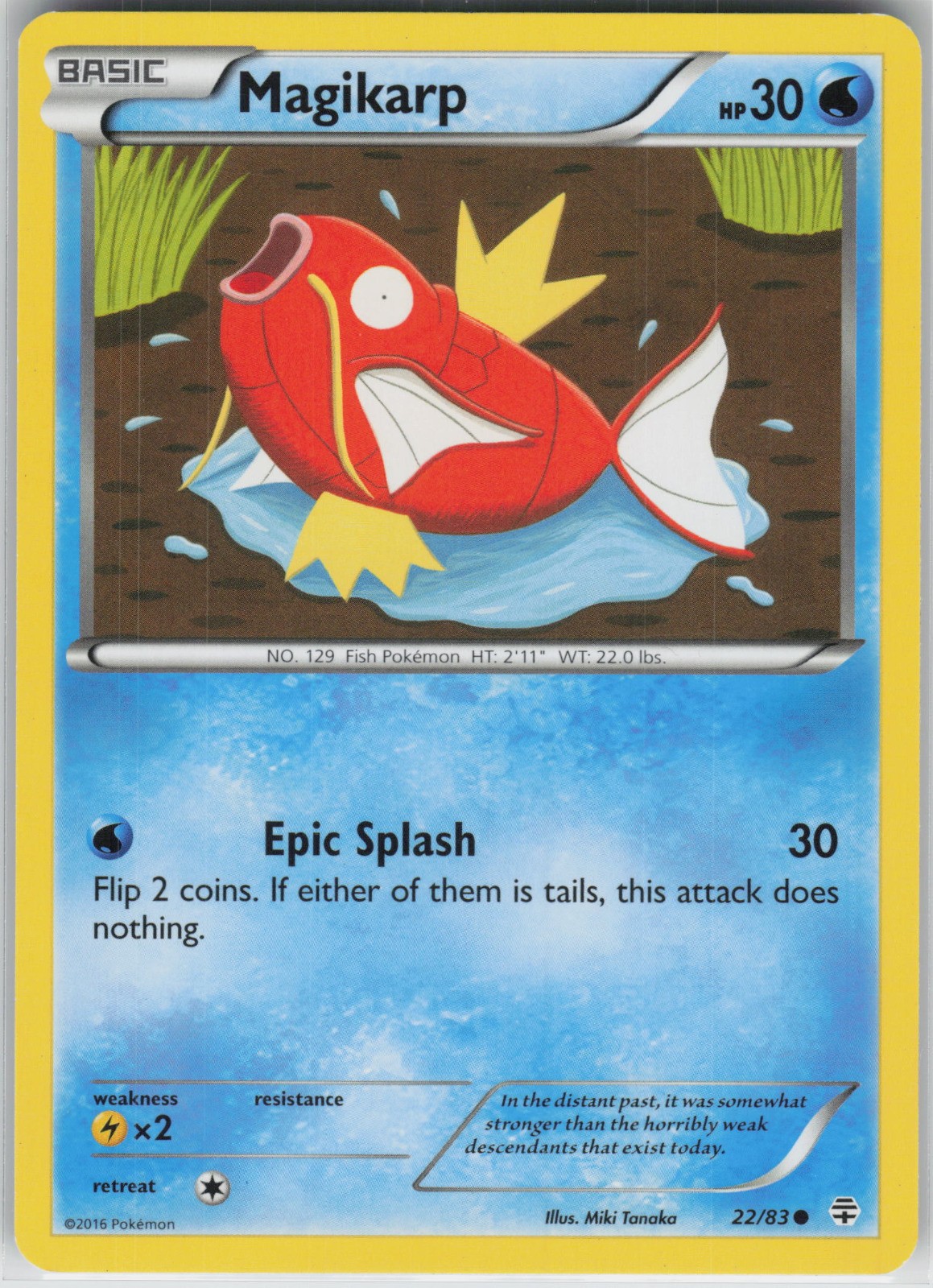 Magikarp Common Generations 22/83 LP