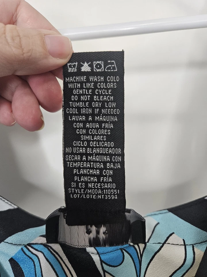 Vestido De Colección Y2K Ronni Nichole RN Studio Mujer Mujer 10 Multicolor BoHo Abstracto Foto 4 de 4