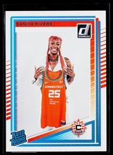 2025 Donruss WNBA #92 Saniya Rivers Connecticut Sun