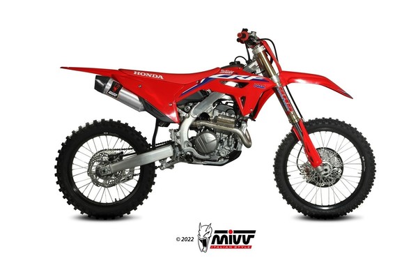 AuspuffendstüCk Mivv STR1 Titan FüR Honda CRF 250 R 2022 2023 2024-image