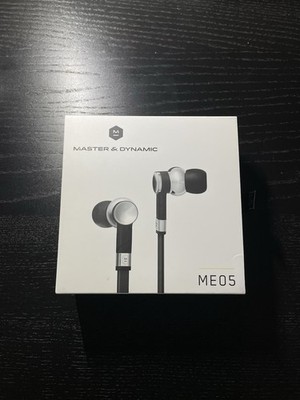 Master & Dynamic In Ear HiFi Kopfhörer Kabel Schwarz / Palladium. OP 220 