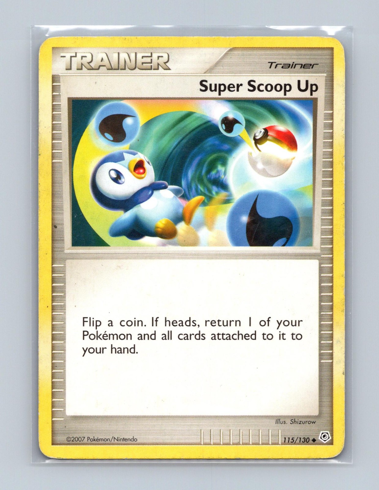 Super Scoop Up 115/130 Uncommon Diamond & Pearl Pokemon Lightly Played